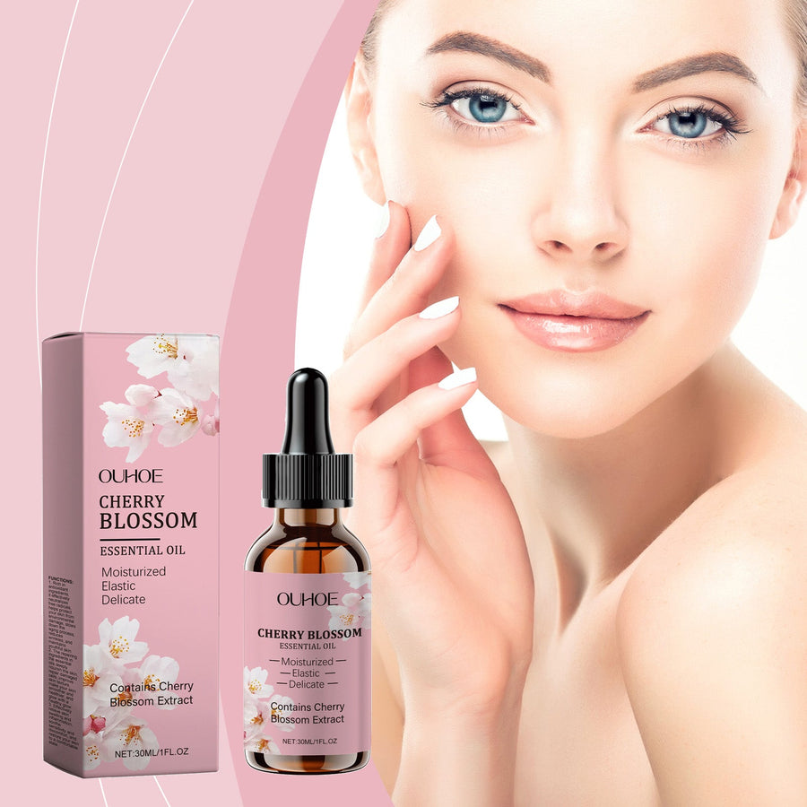 Cherry Blossom Facial Oil for Deep Moisture & Glow