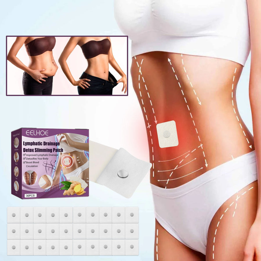 Lymphatic Drainage Slimming Patches — Visible Belly