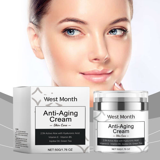 Anti-Aging Face Cream with Hyaluronic Acid & Vitamin E