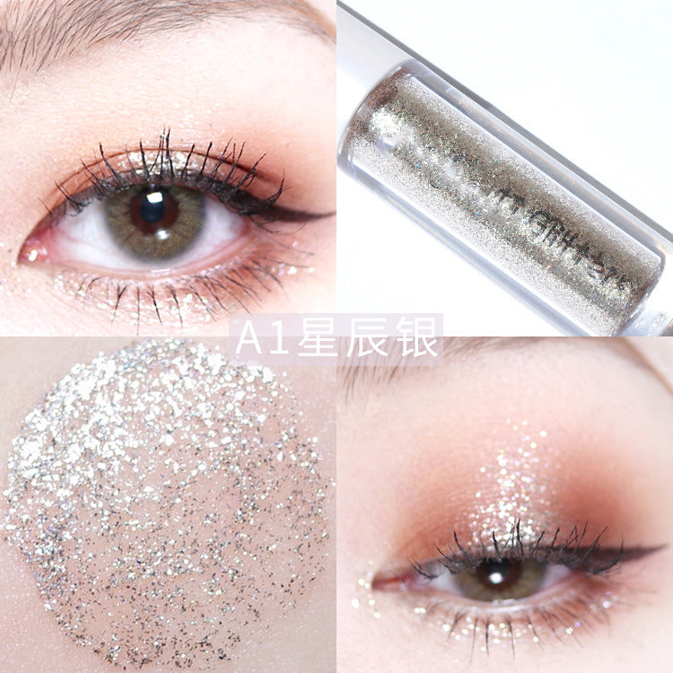 Liquid Glitter Eyeshadow for Instant Starry Eye Looks
