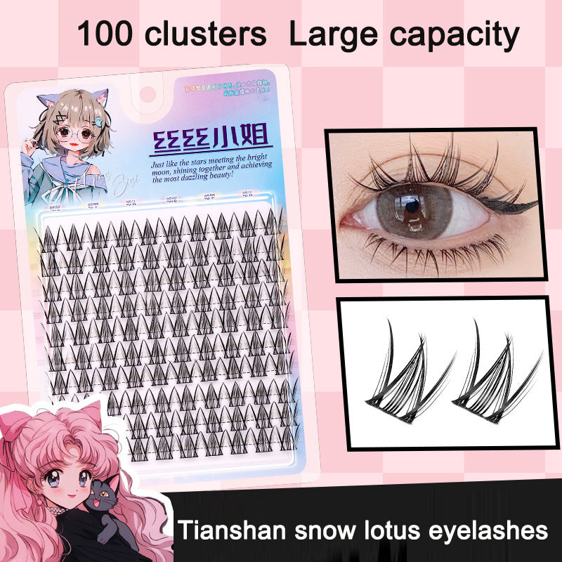 Segmented False Eyelashes for Custom Natural Volume