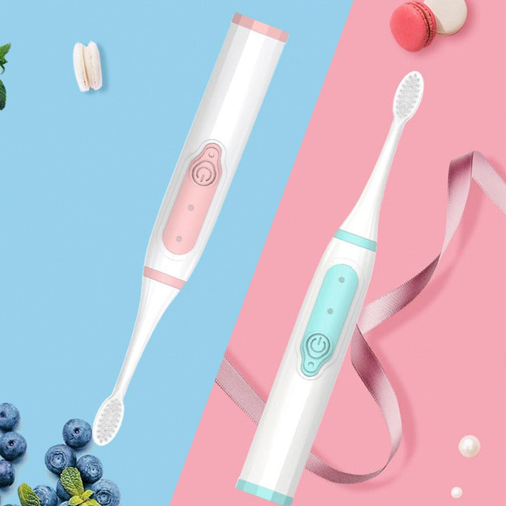 Soft-Bristle Electric Toothbrush — Gentle Sonic Cleaning