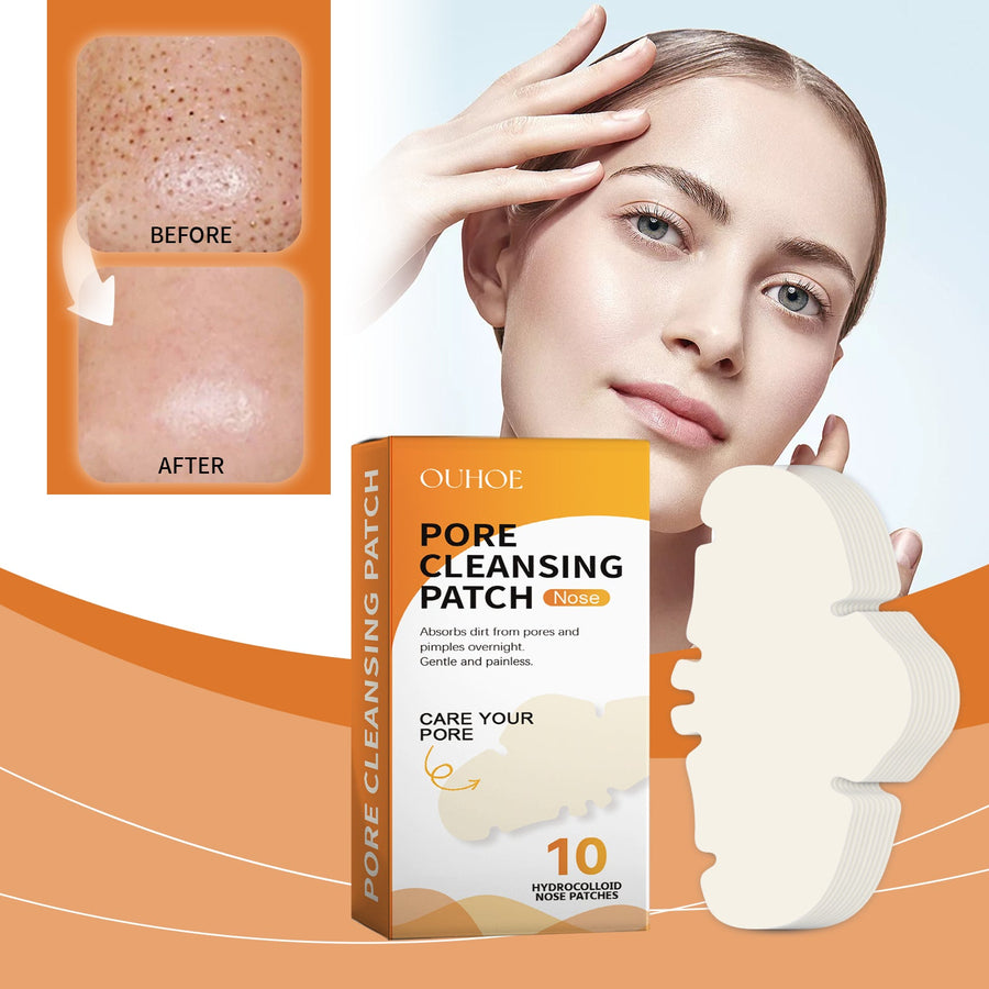 Hydrocolloid Nose Patches for Cleaner-Looking Pores