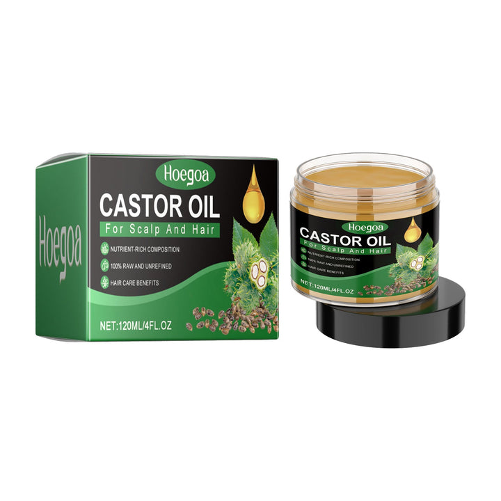 Castor Oil Hair Treatment for Dry, Damaged Hair Care