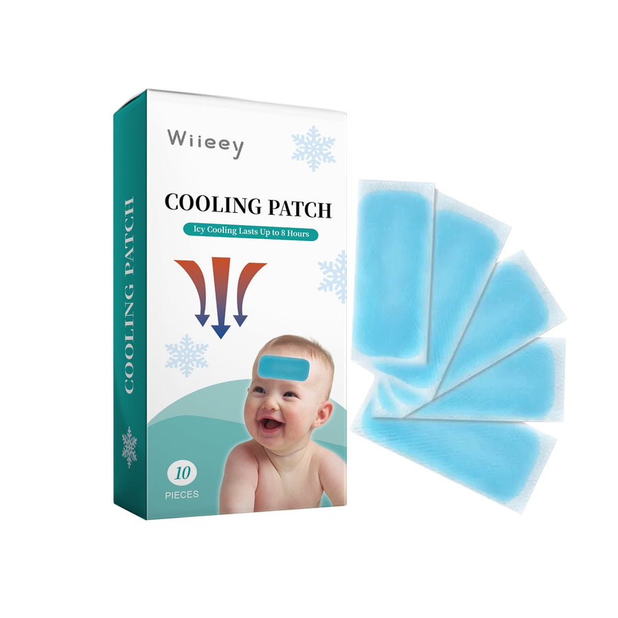 Forehead Cooling Patches — Icy Relief Lasts Up to 8 Hours