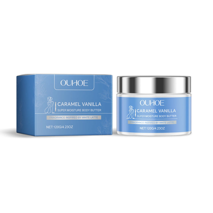 Caramel Vanilla Body Butter for Dry, Dull Skin