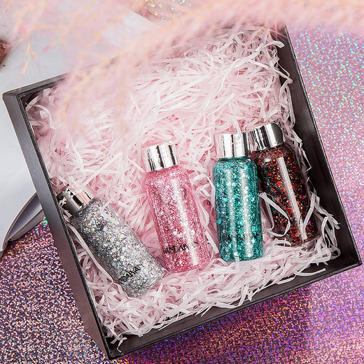 Face and Body Glitter Gel for Instant Festival Shine
