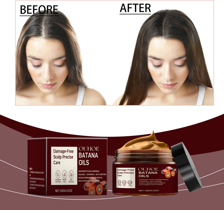 Batana Hair Mask for Dry, Damaged Hair and Shine