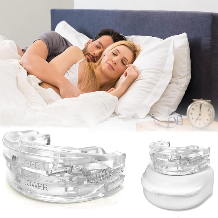 Anti-Snore Mouthpiece — Adjustable, Custom Fit for Better