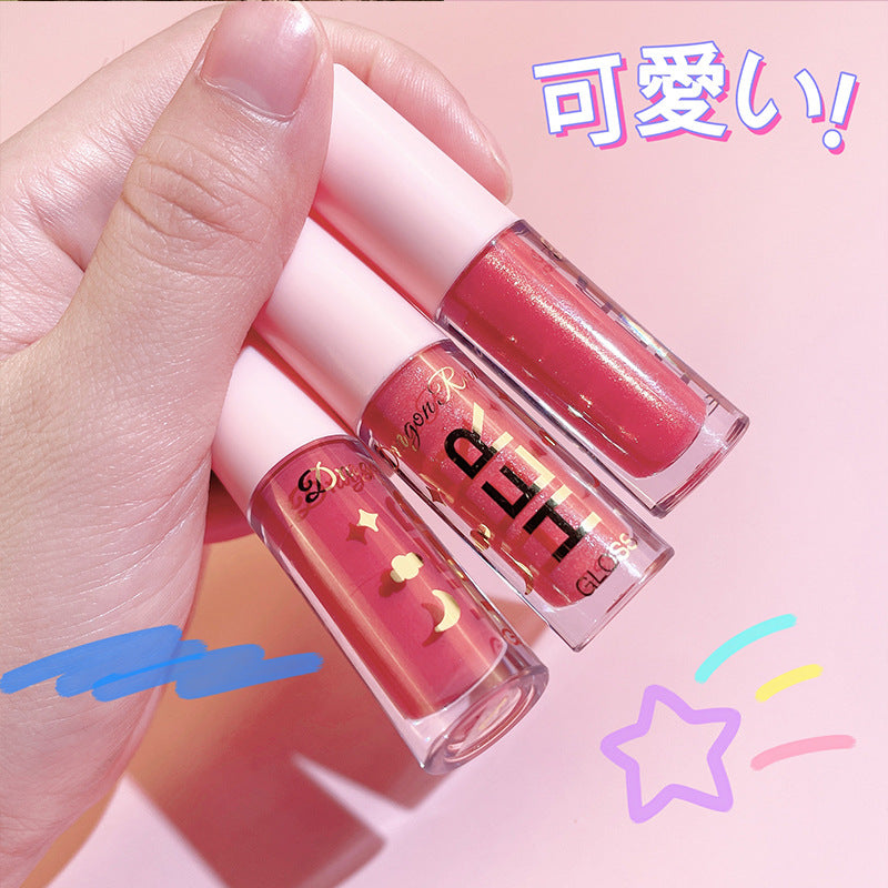 Glazed Mirror Water Lip Gloss for Juicy Glass Shine