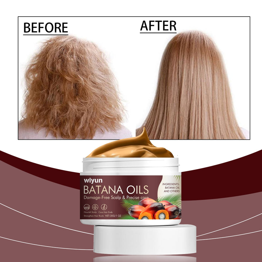 Batana Hair Mask for Dry, Damaged Hair & Frizz Care