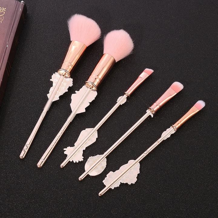 Jujutsu Kaisen Makeup Brush Set — 5 Enamel Character Brushes