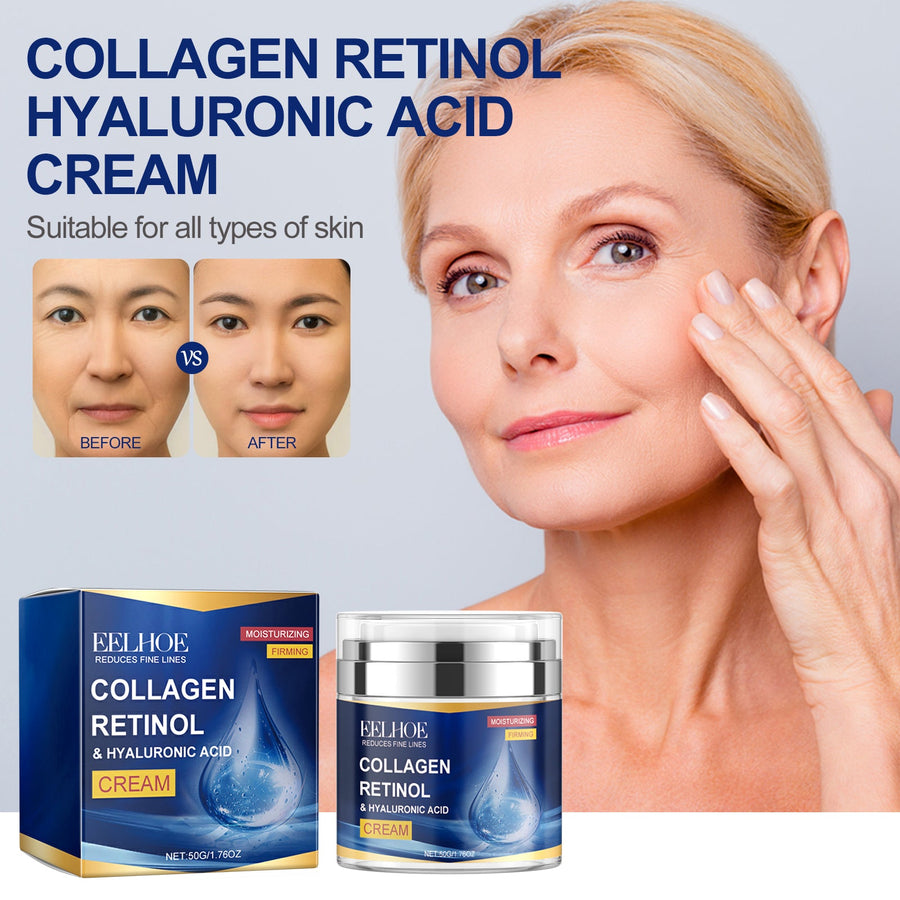 Collagen Retinol Cream for Hydrated, Firmer-Looking Skin
