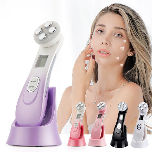 5-Color LED Facial Device for At-Home Skin Rejuvenation