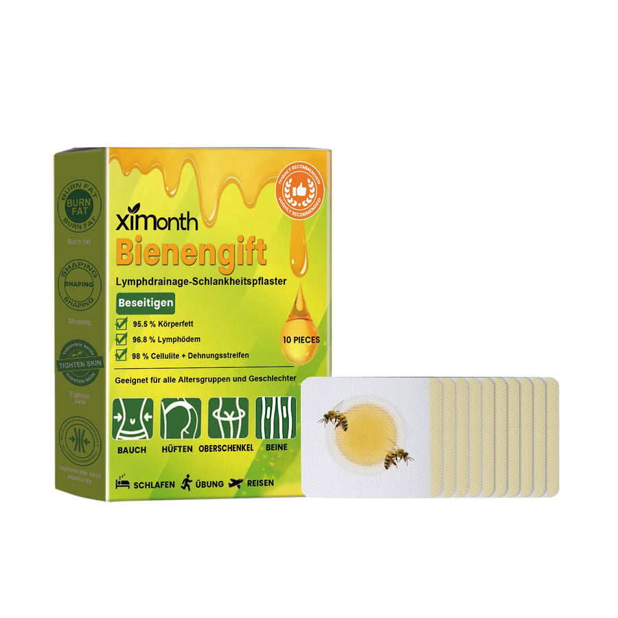 Bee Venom Lymphatic Drainage Slimming Patches (10-Pack)