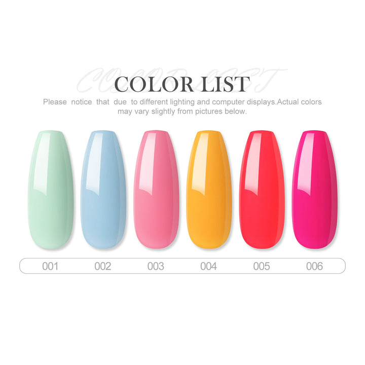 6-Piece Acrylic Nail Powder Kit — Salon Extensions