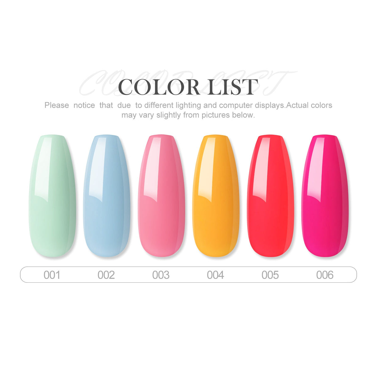 6-Piece Acrylic Nail Powder Kit — Salon Extensions