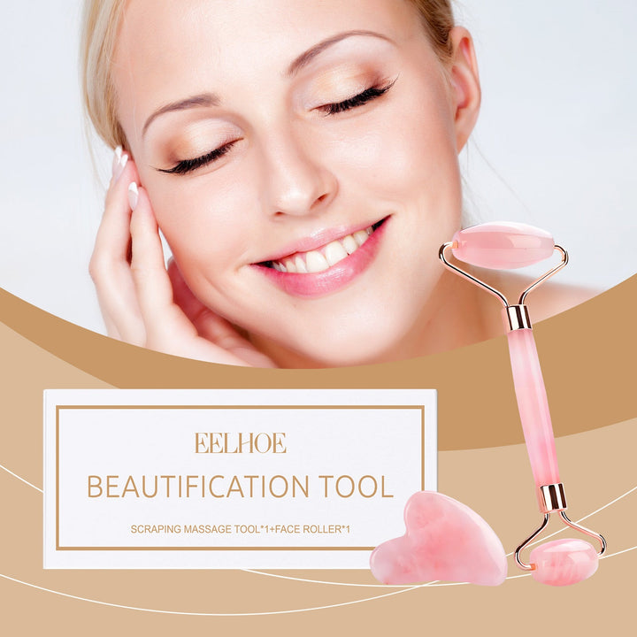 Facial Massage Roller Set for Cooling Skin Relief & Glow
