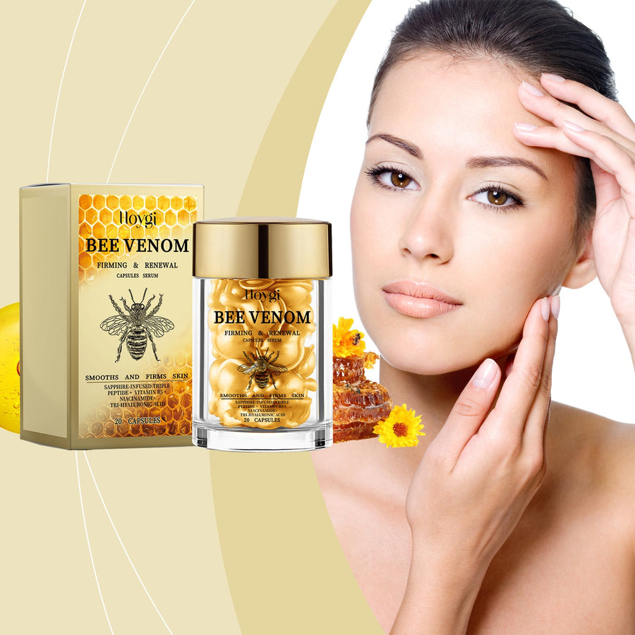 Bee Venom Facial Capsules for Firmer, Hydrated Skin