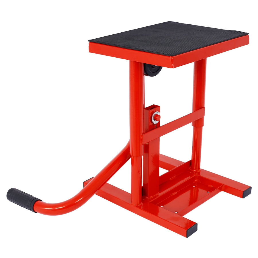 Motorcycle Lift Stand — Adjustable 11-16.5" Height, 330 lbs