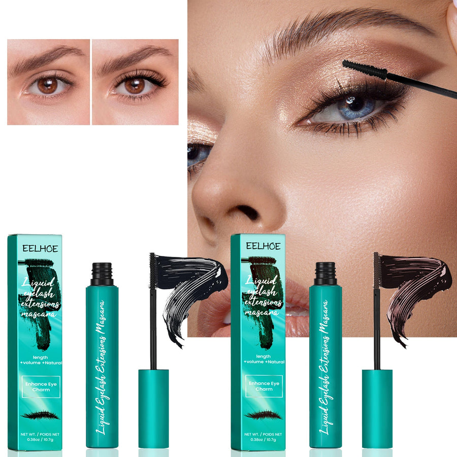 Waterproof Black Mascara for Length, Volume and Curl