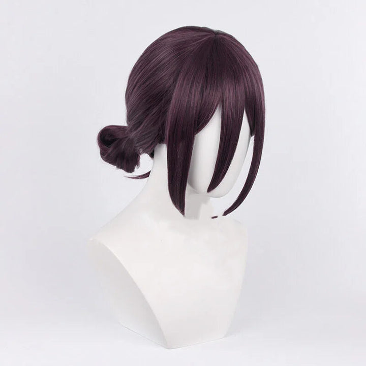 Cosplay Wig – Ready-to-Wear Deep Purple Raiju Style