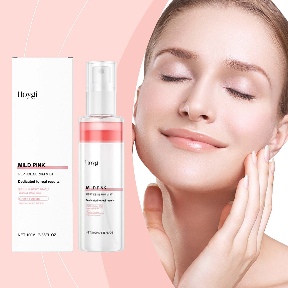 Nicotinamide Rose Mist Spray for Instant Skin Hydration