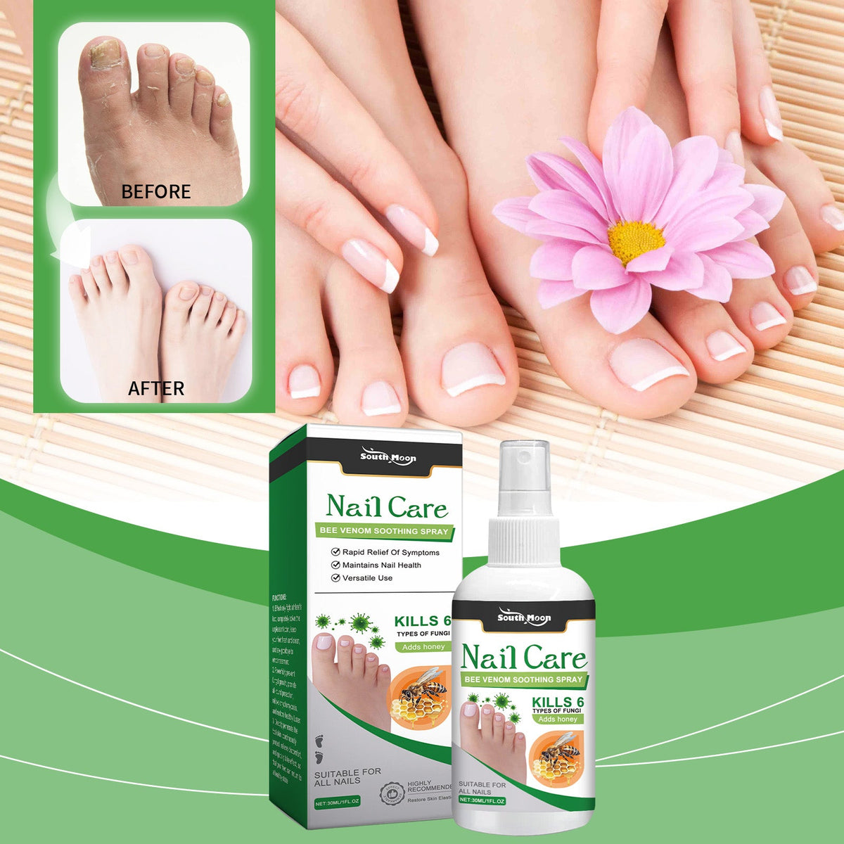 Bee Venom Honey Nail Care Spray