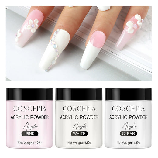 120g Professional Acrylic Nail Kit — Salon-Quality Powder &