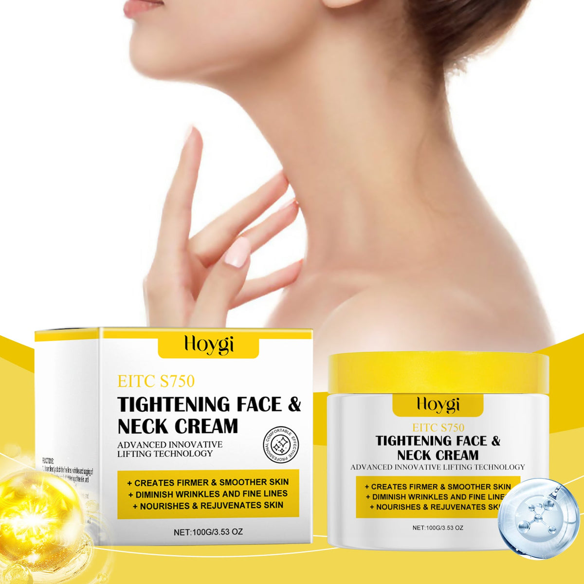Face & Neck Cream — Lifts & Firms with Advanced Technology