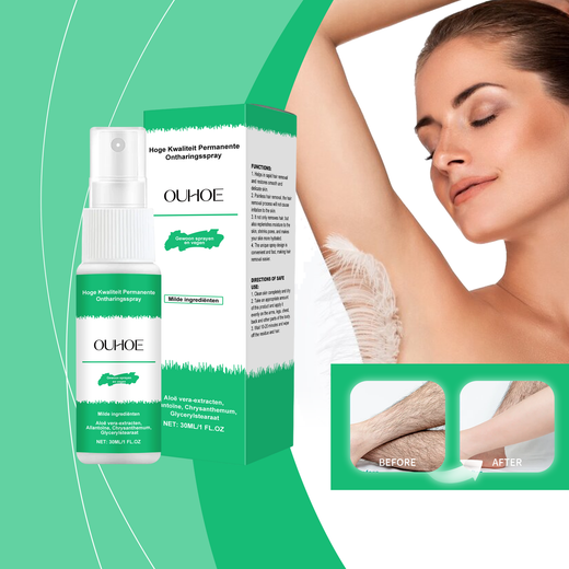 OUHOE Hair Removal Spray - Painless Smooth Skin Fast