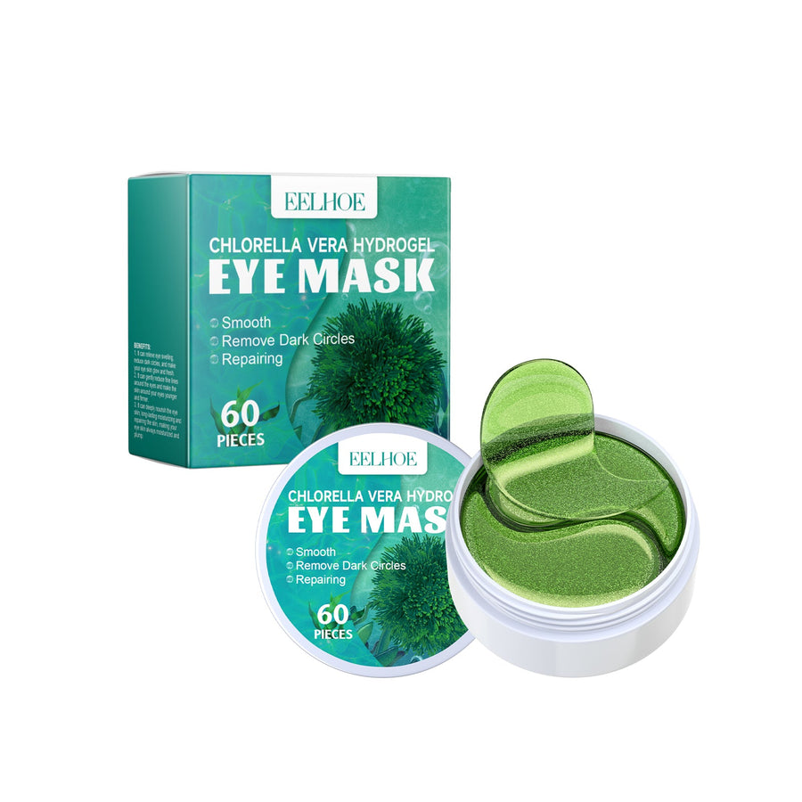Chlorella Hydrogel Eye Mask - 60 Patches for Dark Circles