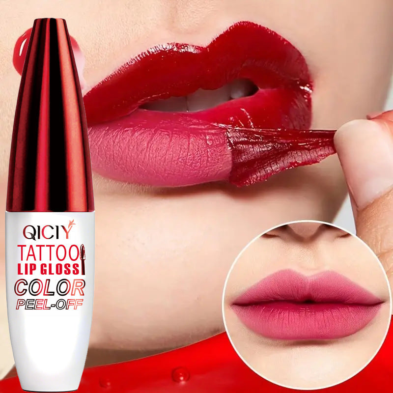Peel-Off Lip Gloss for Long-Lasting Glossy Lip Tint