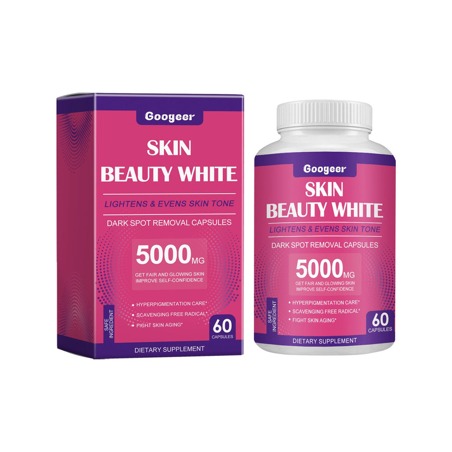 Oral Skin Whitening Supplement — 5000mg, 60 Capsules