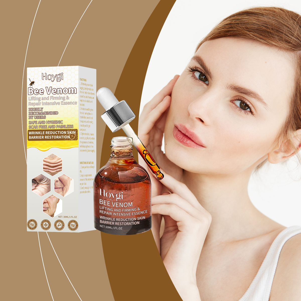 Bee Venom Firming Essence for Lifting & Wrinkle Repair