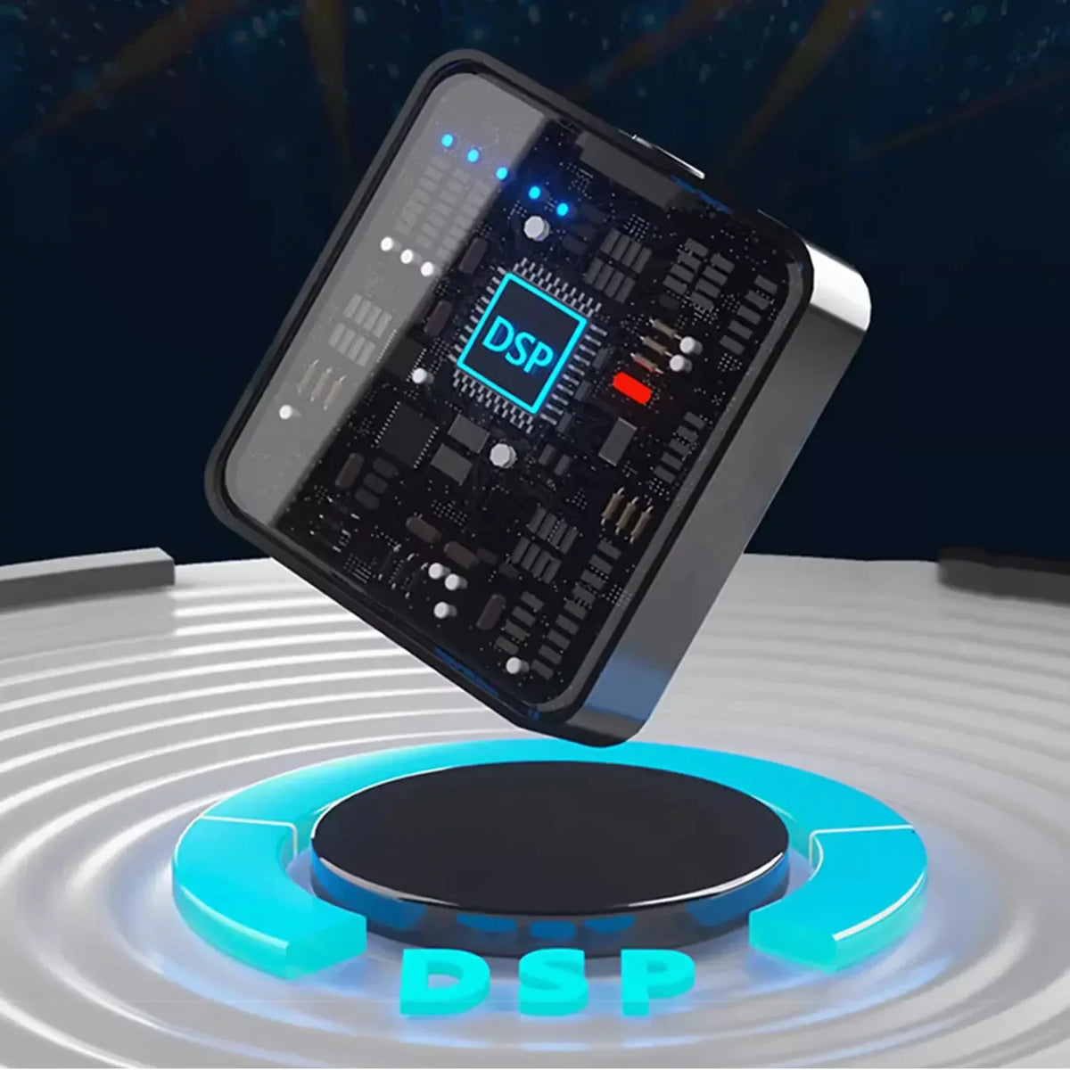 Wireless Lavalier Mic — Stable 20m Range, Advanced Noise