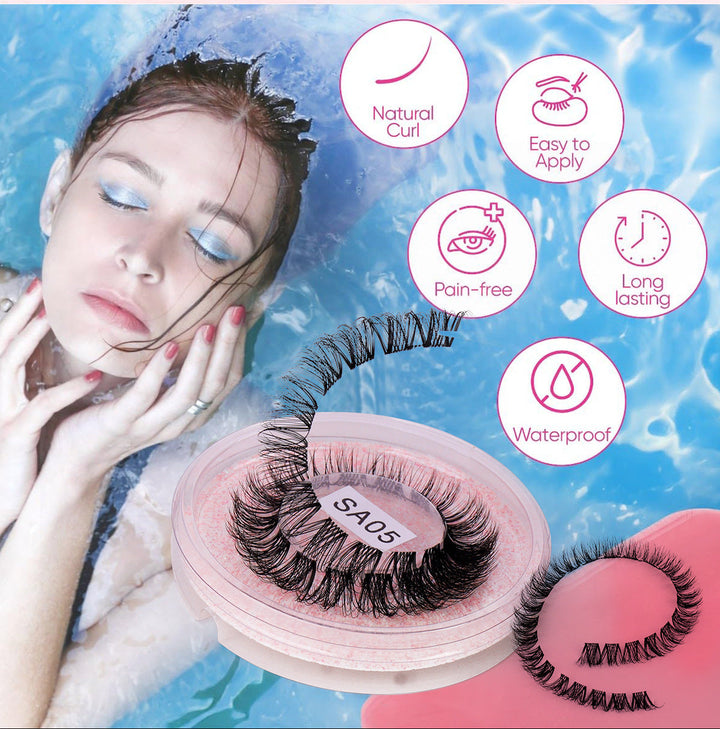 False Eyelashes Set for Custom Natural to Dramatic Looks