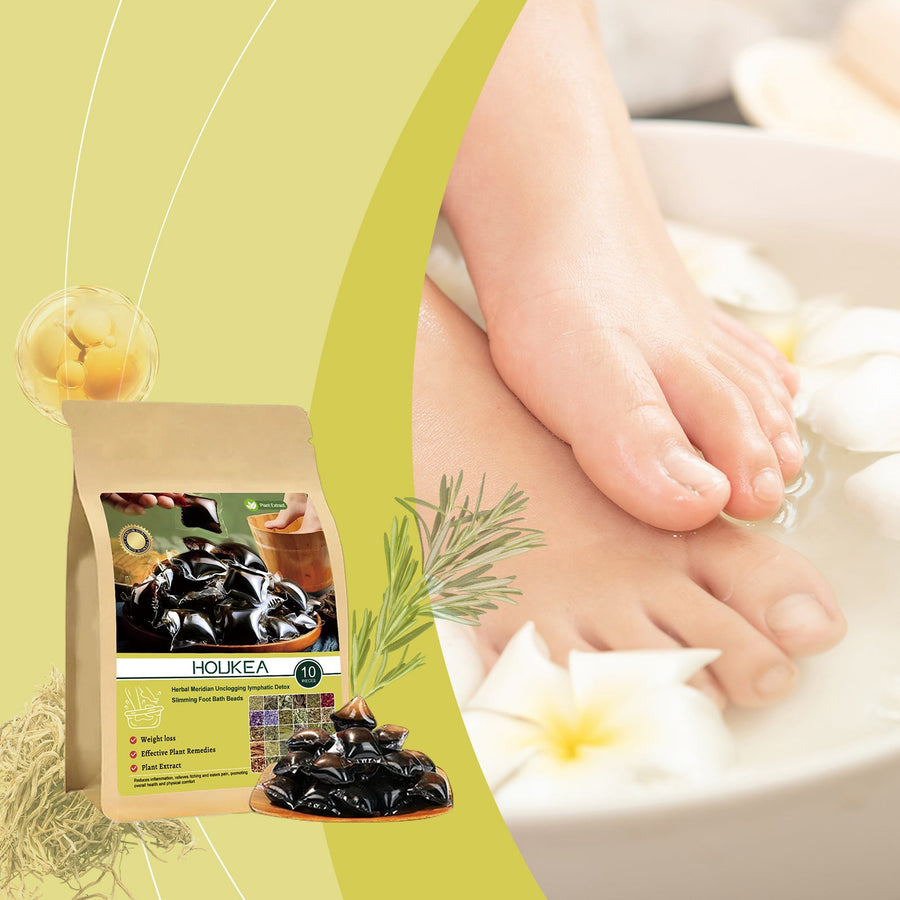 Herbal Foot Soak Gel for Sweaty, Tired Feet Relief