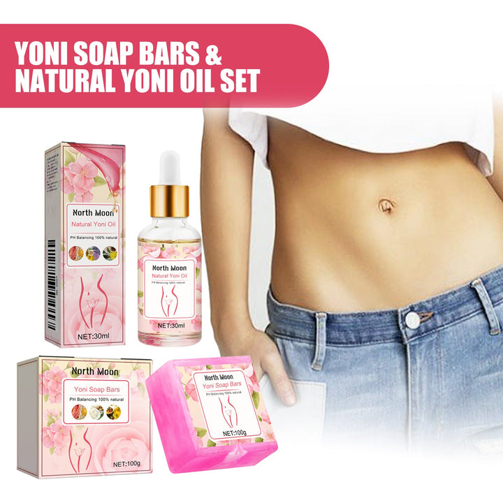 pH Balancing Yoni Oil & Soap – Natural Intimate Care Set