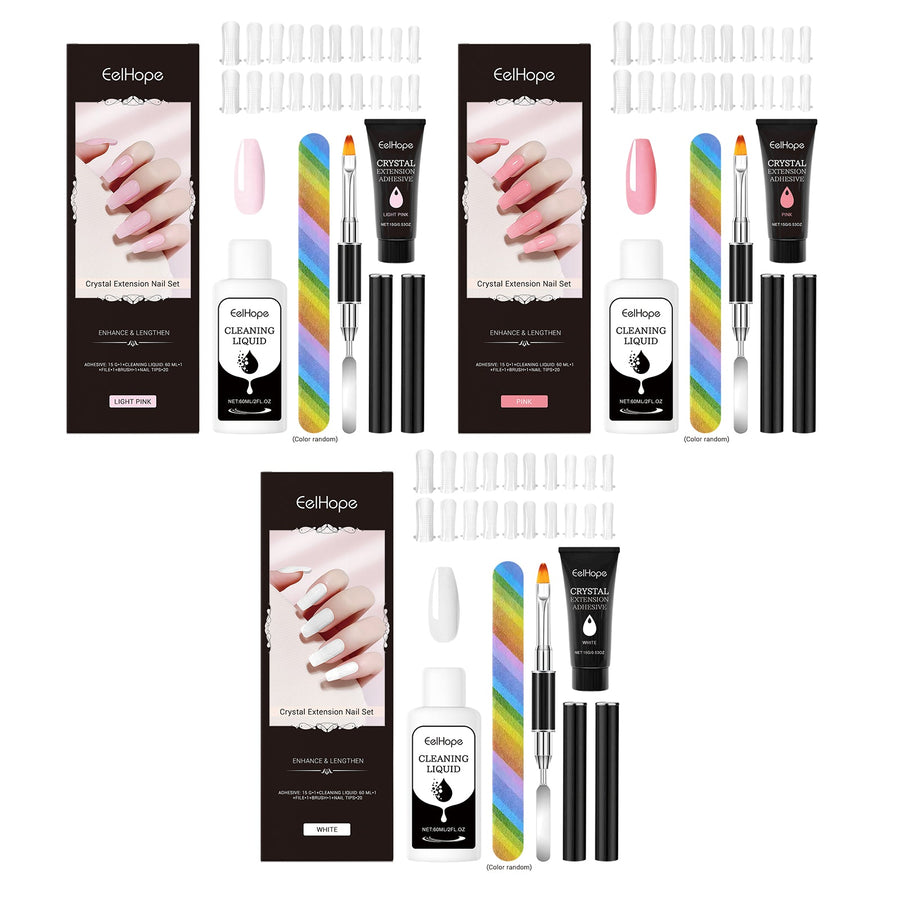 Nail Extension Kit for Easy, Polished DIY Manicures