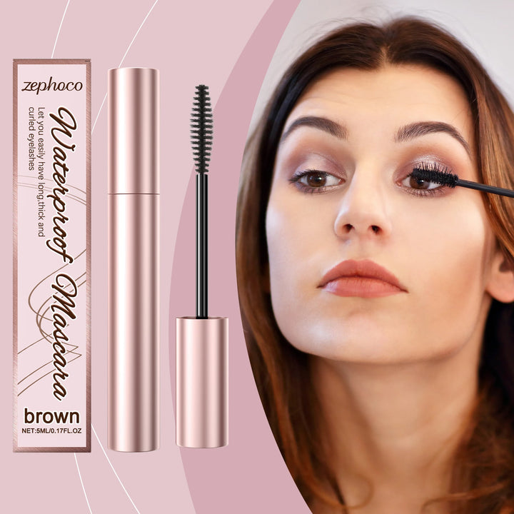 Brown Curl Mascara for Waterproof Natural Lash Definition