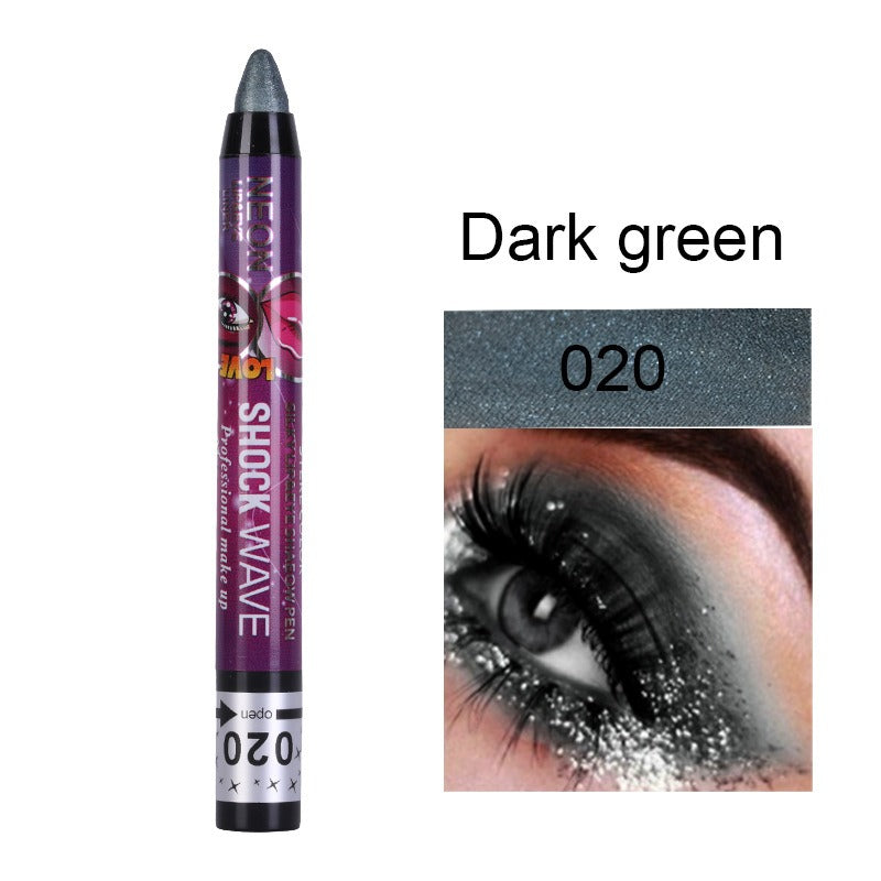 Eye and Lip Pencil Set: 36 Glitter Shades, 2-in-1