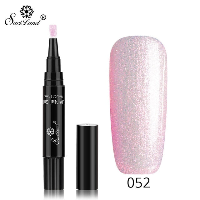 3‑in‑1 Gel Nail Pen — 60 Colors, Salon‑Quality Manicure