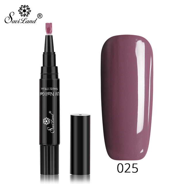 3‑in‑1 Gel Nail Pen — 60 Colors, Salon‑Quality Manicure