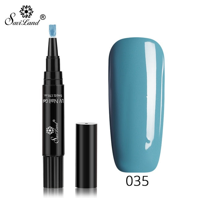 3‑in‑1 Gel Nail Pen — 60 Colors, Salon‑Quality Manicure