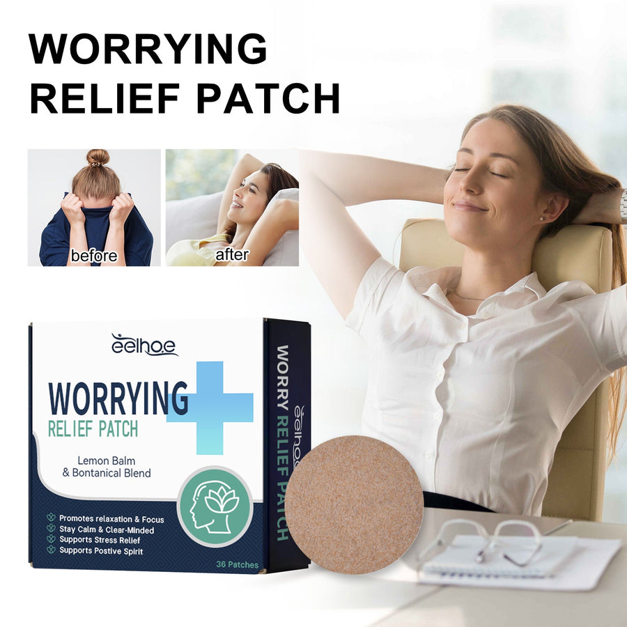 Worry Relief Patches — Natural Anxiety & Stress Relief