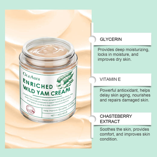 Wild Yam Body Moisturizer for Deep, Lasting Hydration