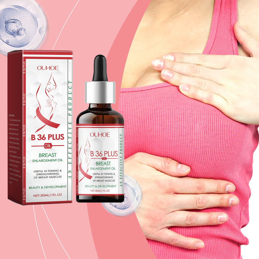 Herbal Chest Massage Oil for Firmer, Nourished Skin