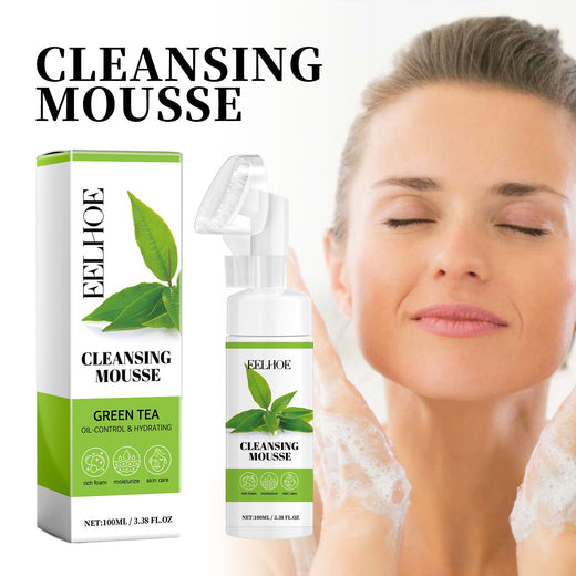 Green Tea Cleansing Mousse for Oil Control & Clear Skin