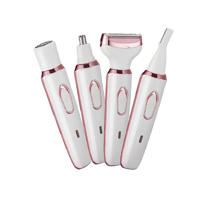 4‑in‑1 Painless Hair Removal Device — Smooth Face, Body